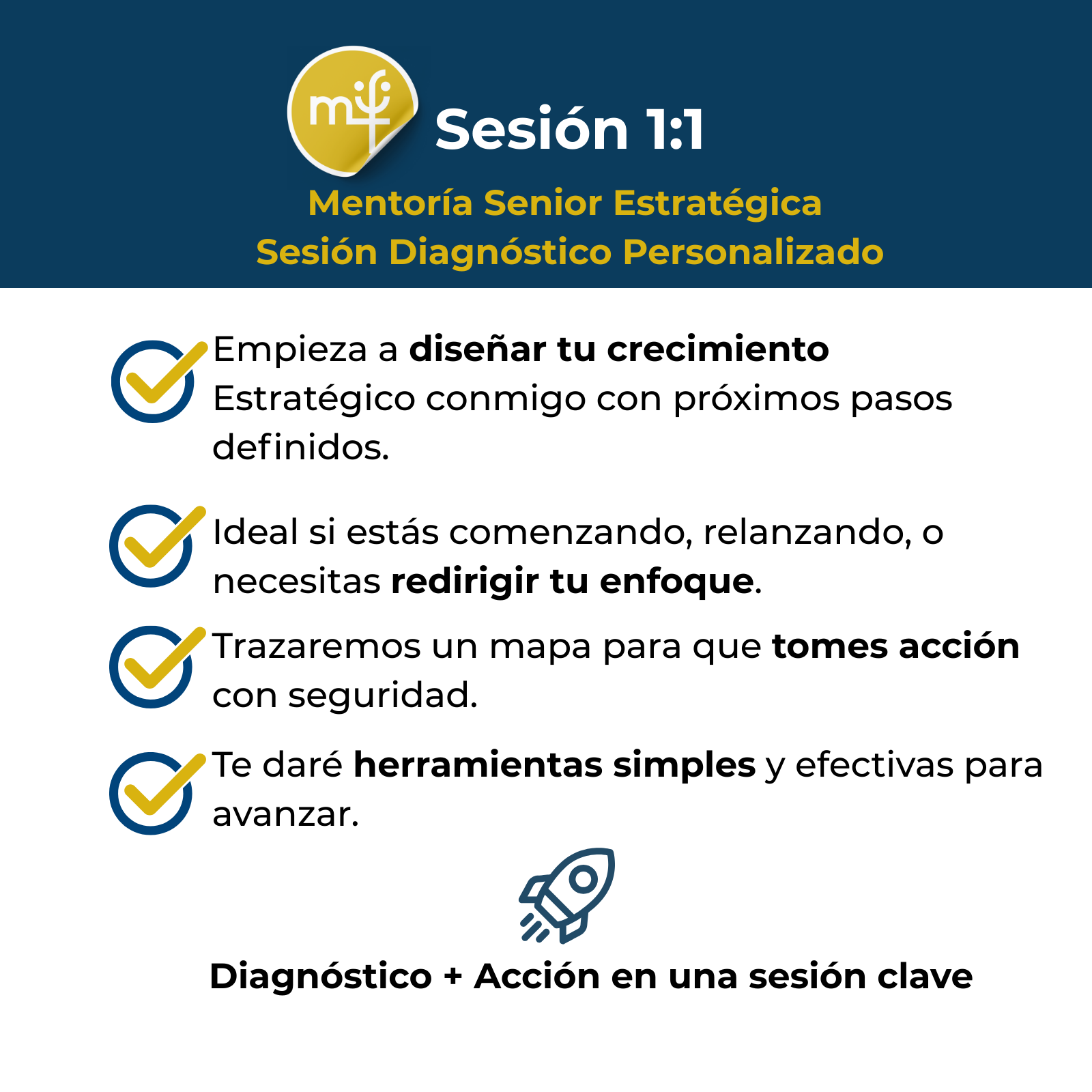 Mentoría 1:1 Sesión de Diagnóstico