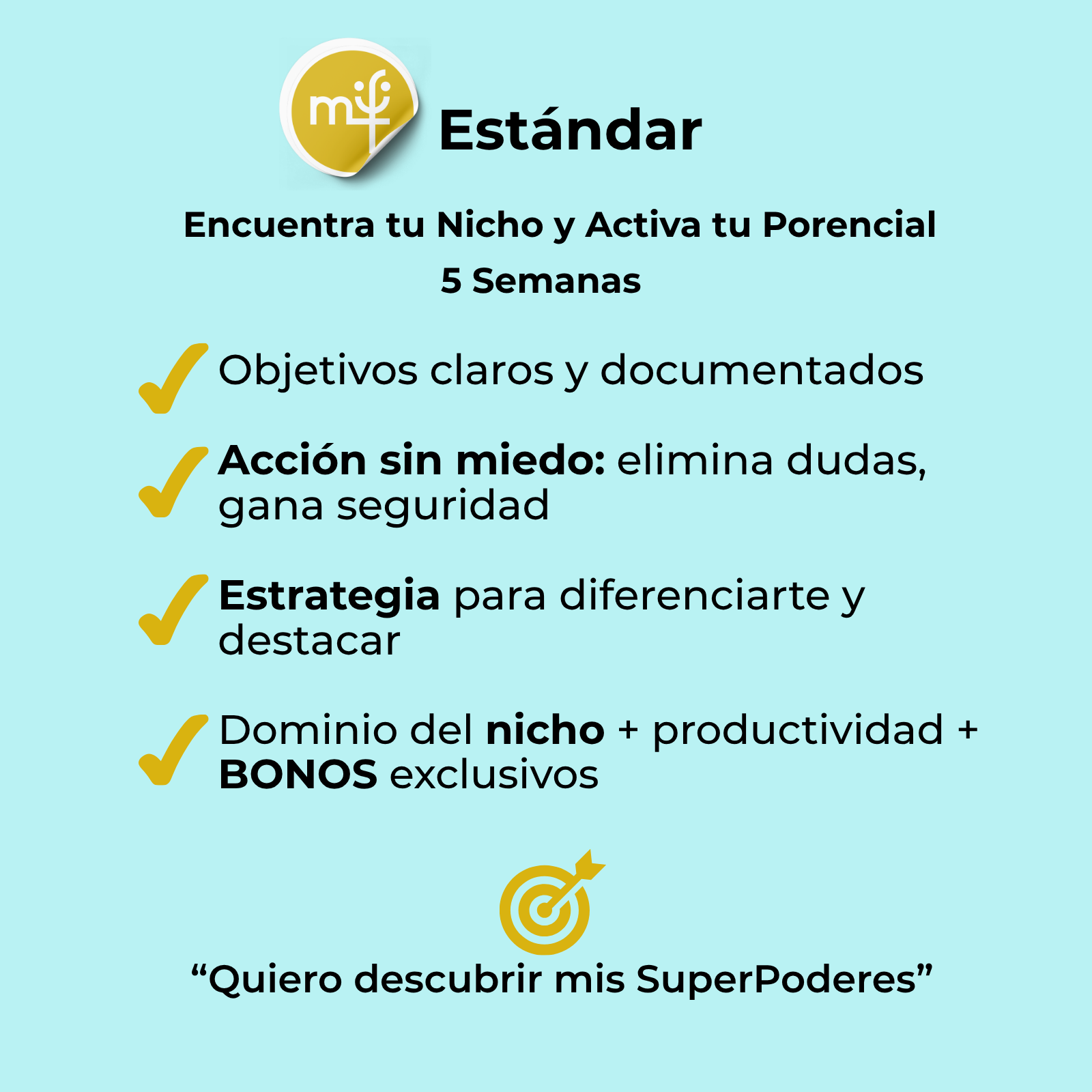 Mentoría  en 5 semanas
