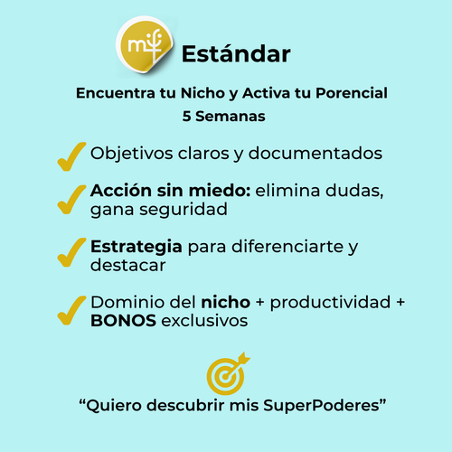 Mentoría  en 5 semanas